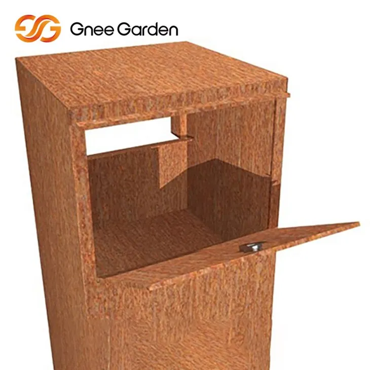 Corten Letter Box