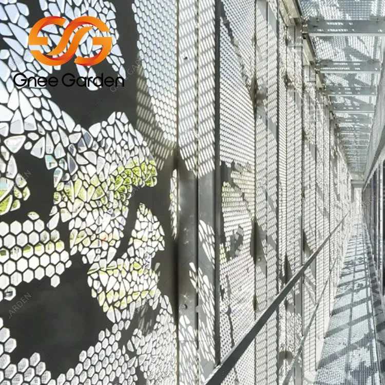 Panell de revestiment de façana d'edificis d'alumini