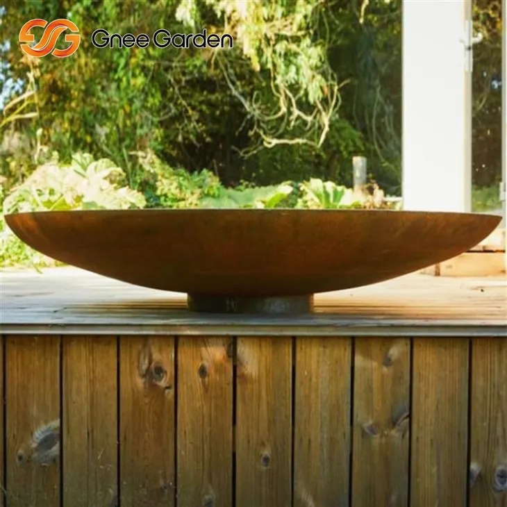 Corten Classic Fire Bowl Charm rústic