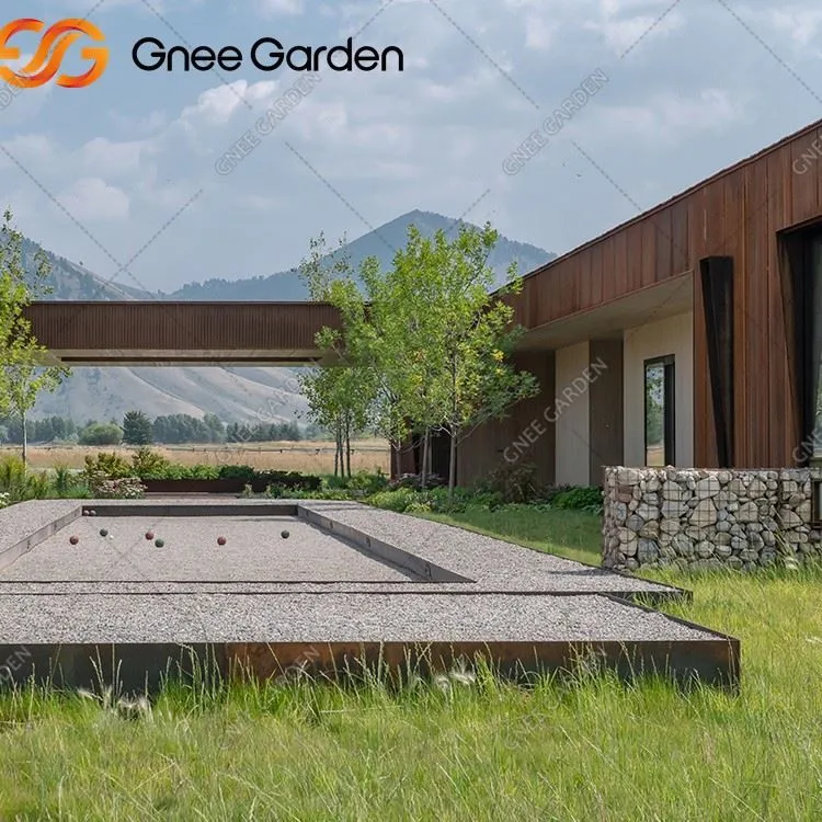 Corten Facade Curtain Wall