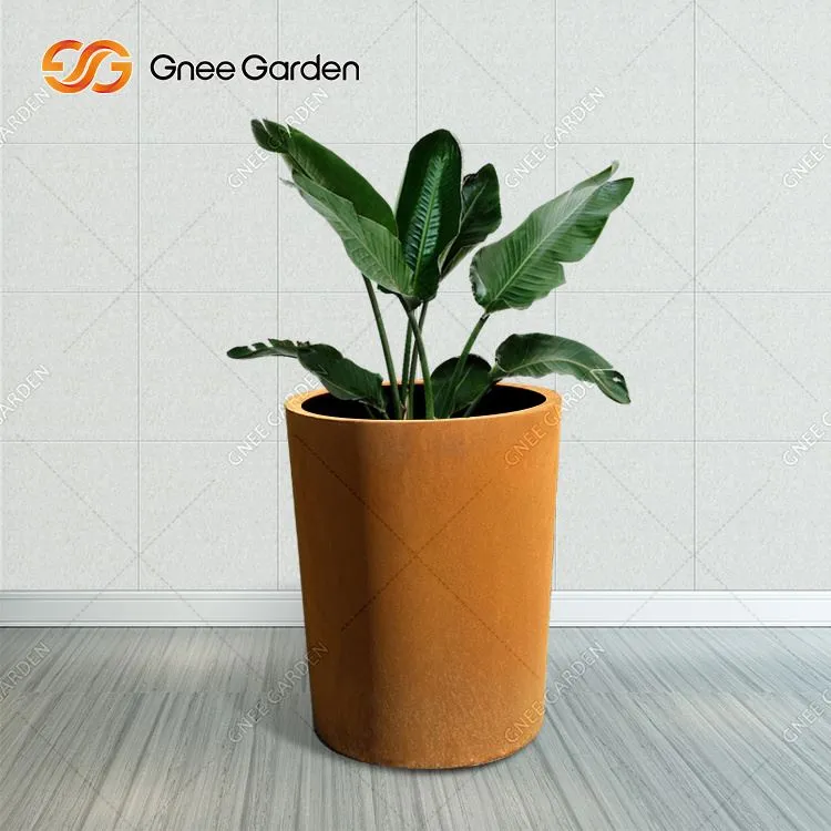 Jardineres Corten grans