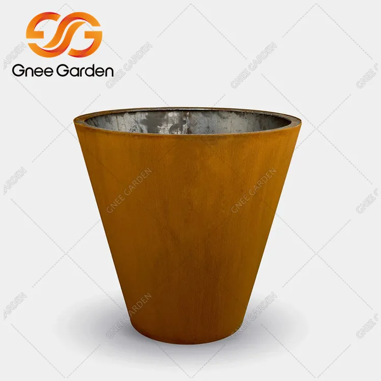 Barbacoa exterior d'acer Corten