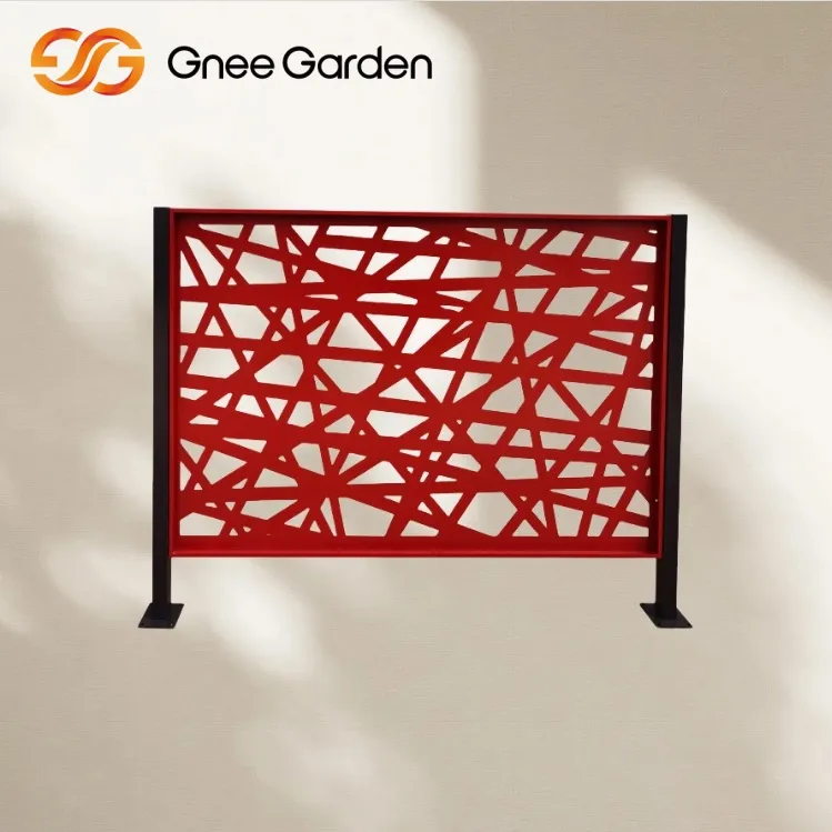 Panells metàl·lics tallats a làser de corten d'acer a Corten