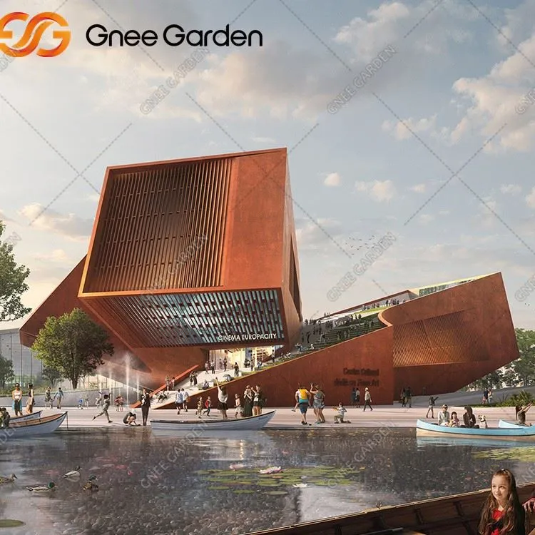 Corten Wall Panel Cladding Design