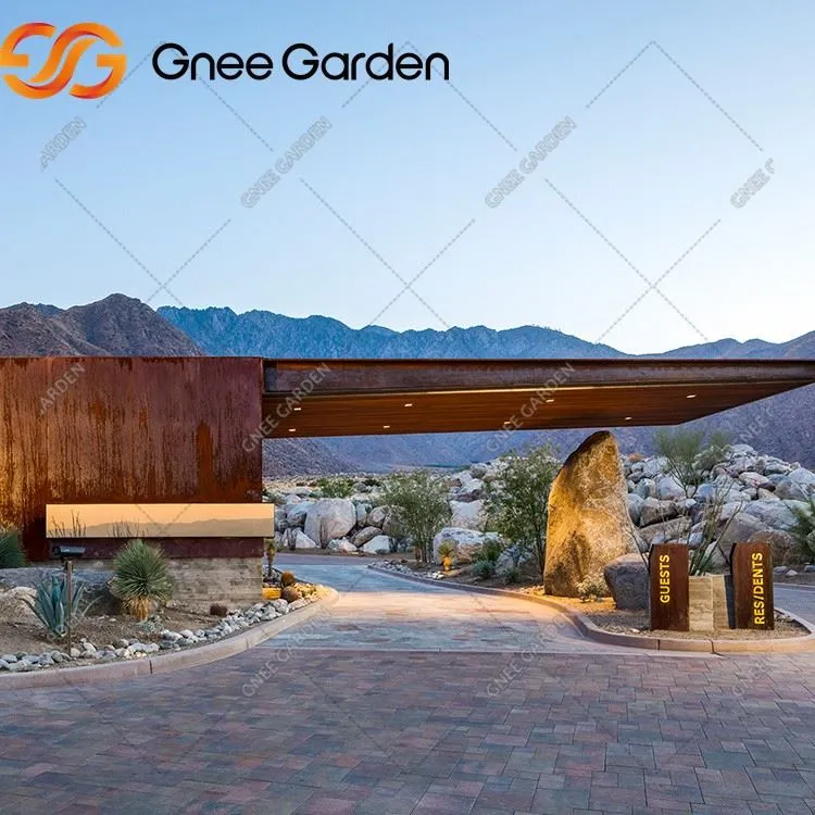 Corten Wall Weathering Resistant