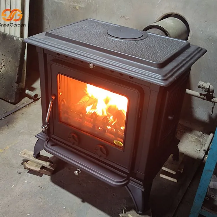 Llar de foc de llenya de doble cara