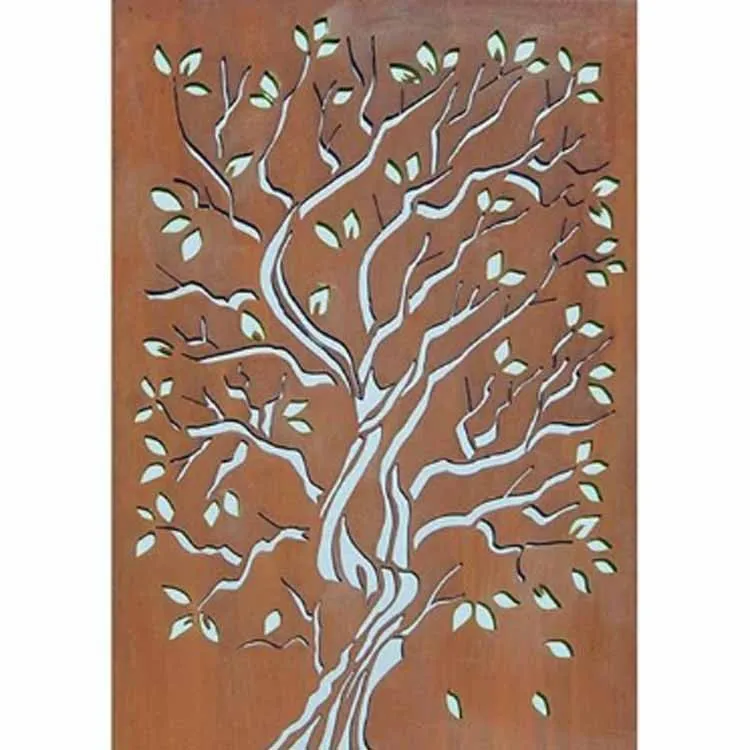 Home Garden Laser Cut Fence Panels Outdoor