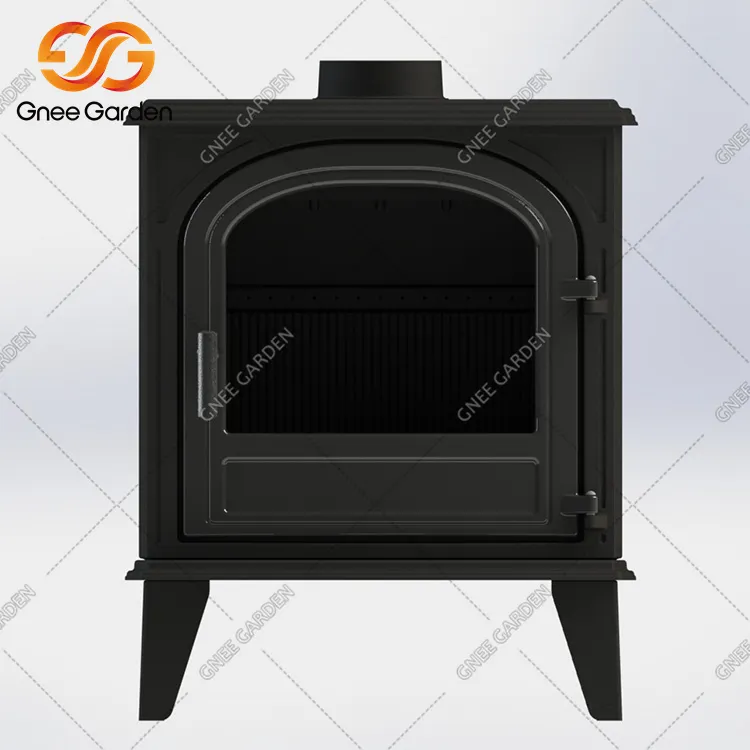 Cremador de troncs al saló