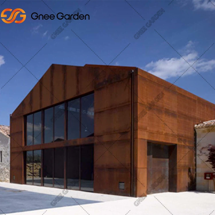 Panells de façana exterior metàl·lics