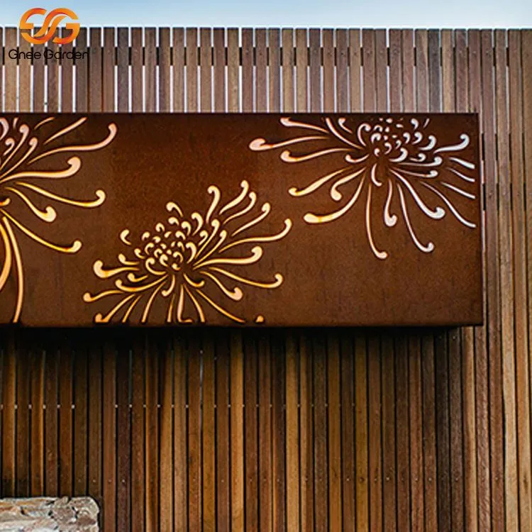 Pantalles de jardí metàl·liques