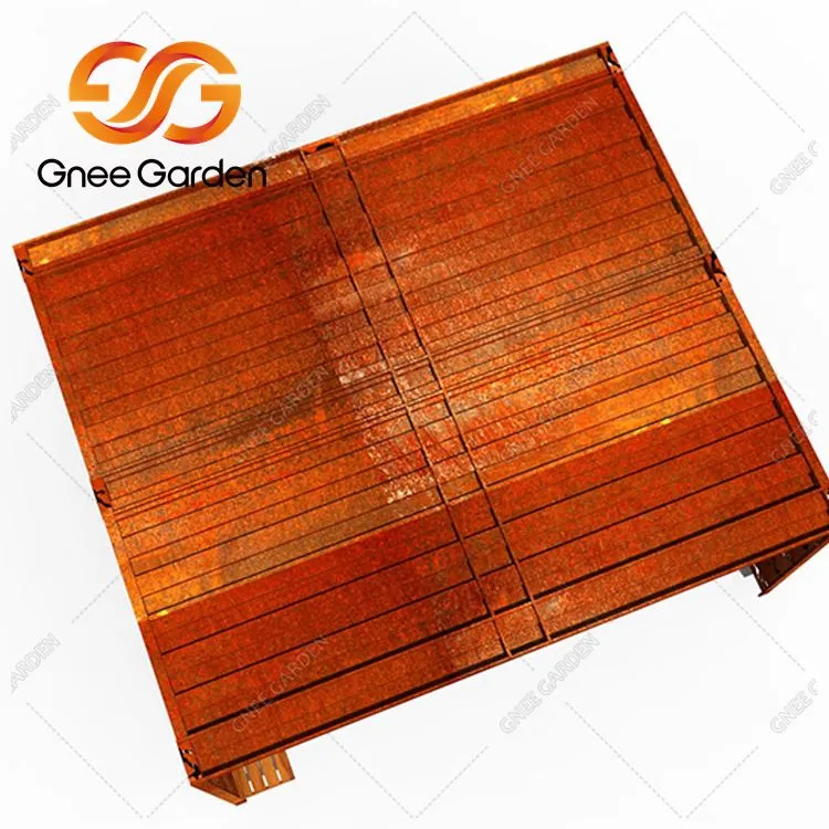 Pèrgola de jardí metàl·lica moderna