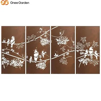 Pantalles d'acer Corten - Duradores i elegants per a la privadesa