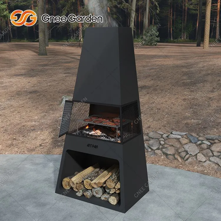 Llar de foc interior de llenya