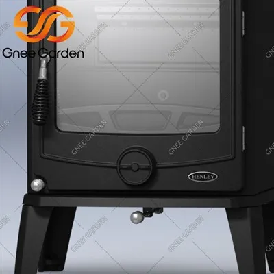 Cremador de llenya de ferro colat