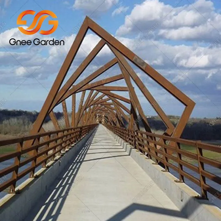 Pont d'acer meteoritzat